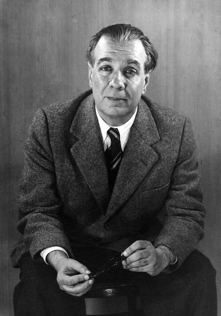 800px Jorge Luis Borges 1951 by Grete Stern